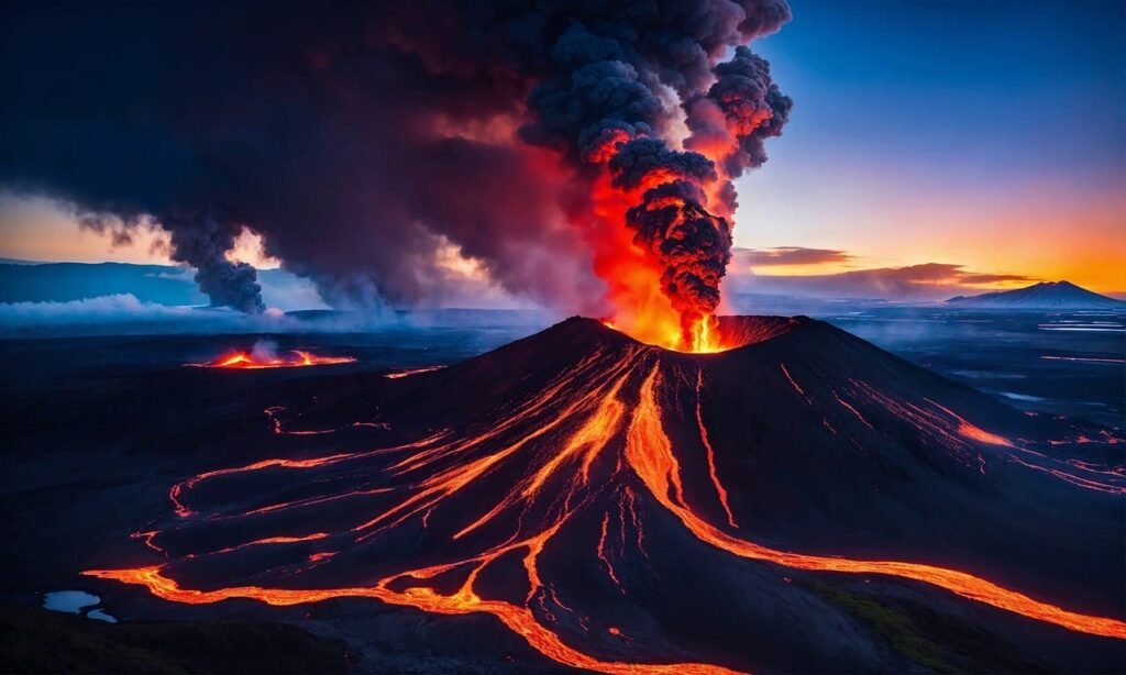 volcano Eruption