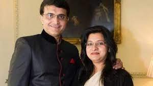 Sourabh Ganguly with wife Dona Ganguly